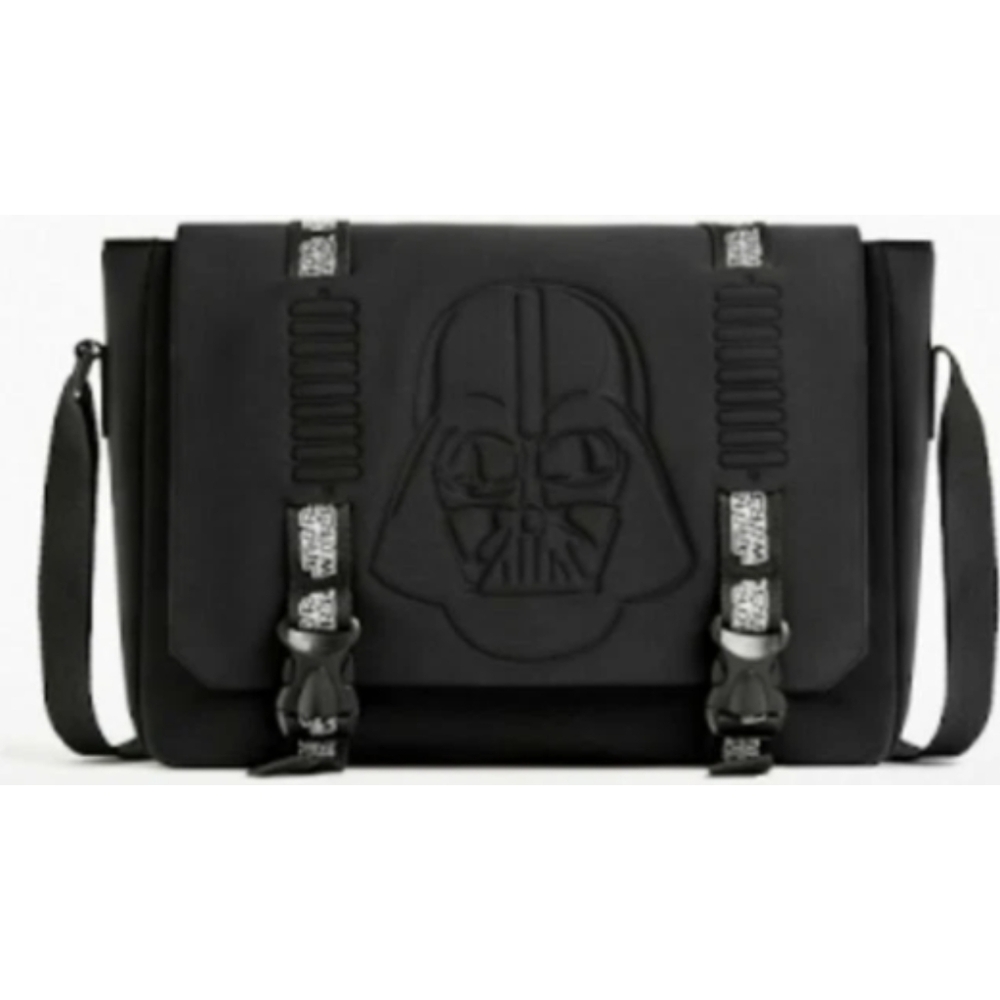 ZARA Black STAR WARS Crossbody School Backpack